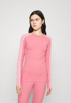 LONG SLEEVE TEE - Top s dlouhým rukávem - hazy rose/white