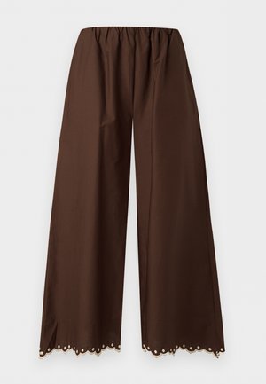 SYLVIE - Püksid - tiramisu brown