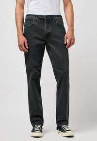 Wrangler GREENSBORO - Vaqueros rectos - coal mine