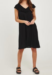 ICHI Vestido informal - black