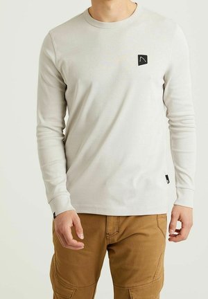 T-shirt à manches longues - light grey