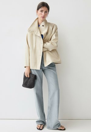 Massimo Dutti, Giacca leggera - beige