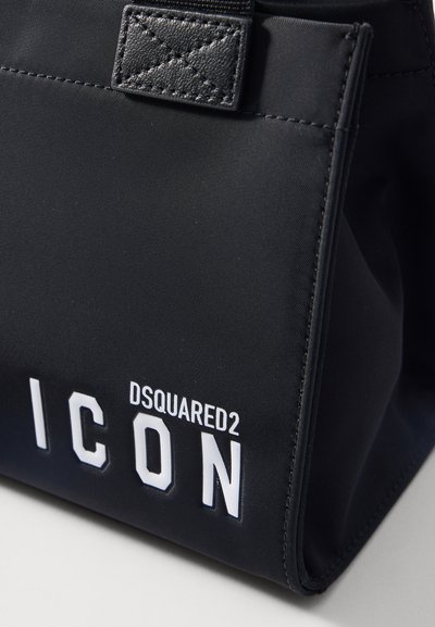 DSQUARED2 ICON MINI SHOPPING - Mala de mão - nero/bianco