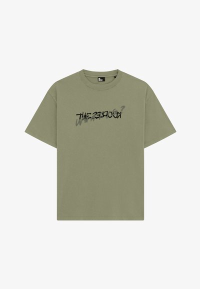 T-shirt imprimé - kaki