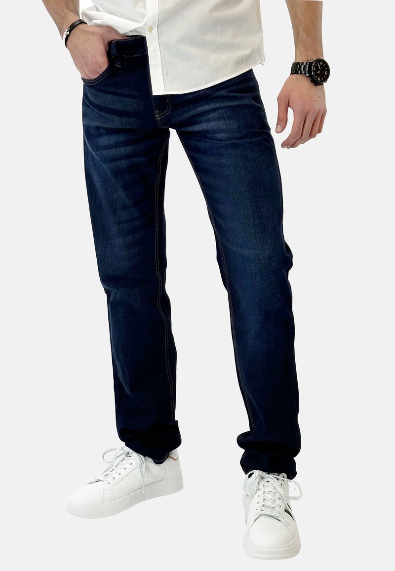 INDICODE JEANS - Jeansy Straight Leg