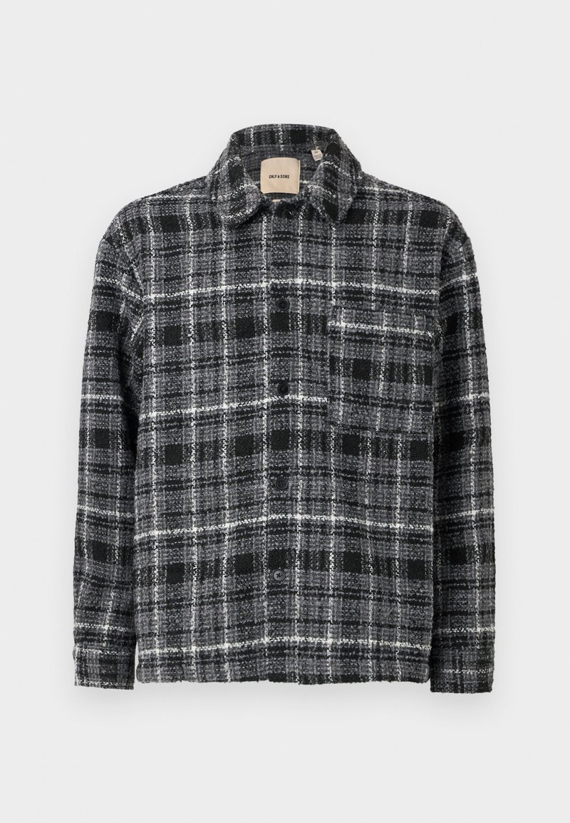 Only & Sons Overhemd grijs