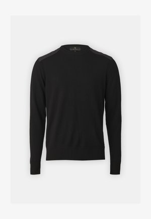 Belstaff KERRIGAN CREW NECK JUMPER - Strikkegenser - black