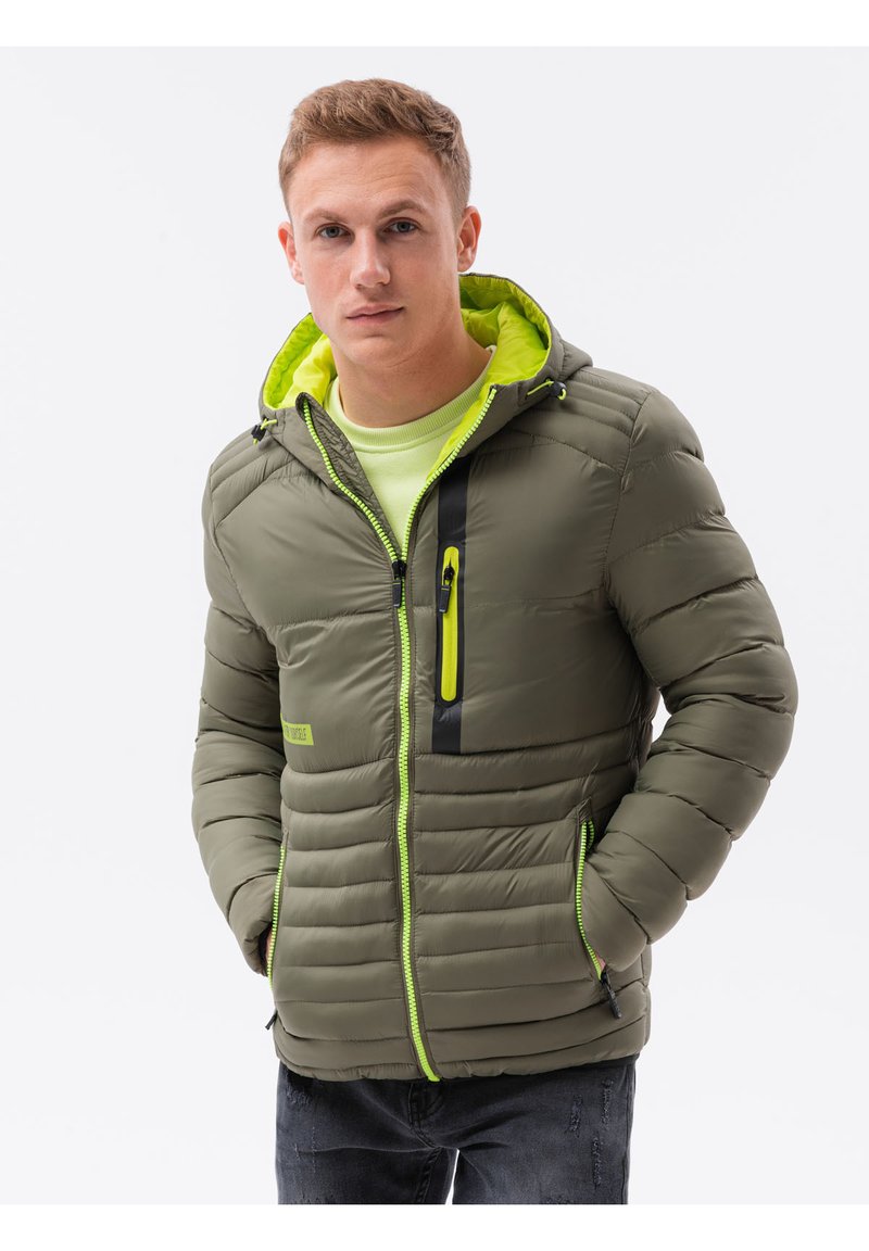 Ombre Winter jacket green Zalando