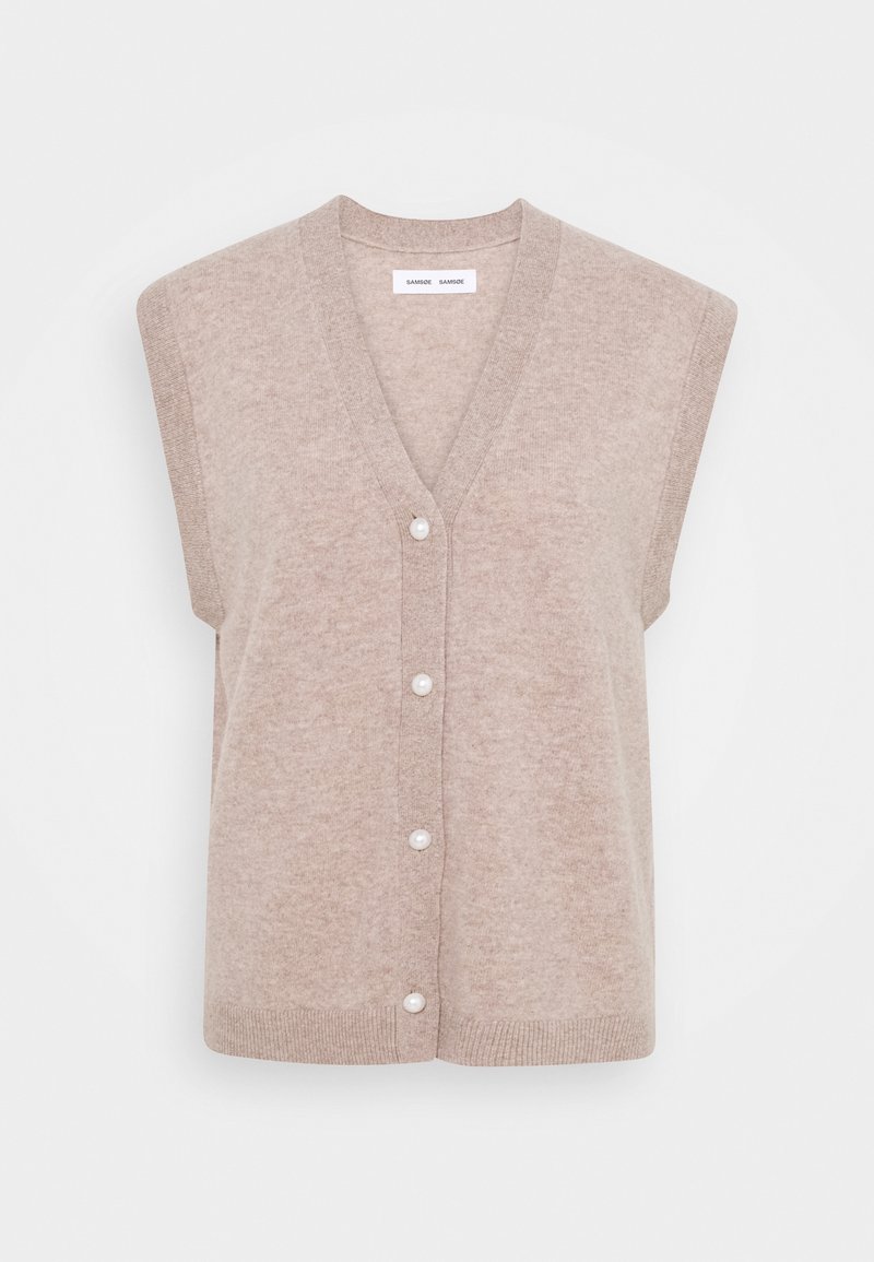 Samsøe Samsøe Gilet - taupe
