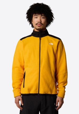 The North Face ALPINE POLARTEC 200 FZ - Fleece jacket - summit gold tnf black n