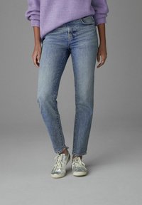 Next COMFORT STRETCH MOM TALL - REGULAR FIT - Traperice ravnih nogavica - mid blue