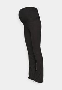 MLLUNA PINTUC FLARED PANT - Calças - black