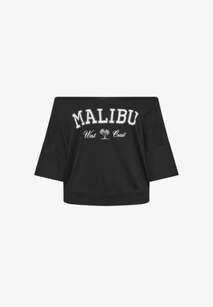 Yours Clothing, PLUS SIZE CASUAL TOPS - Langærmet T-shirt - black