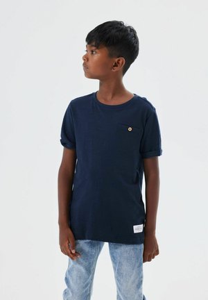 Name it NKMVINCENT SS TOP F NOOS - T-shirt basic - dark sapphire