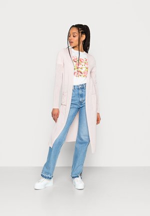 VISUMI LONG CARDIGAN - Cardigan - rose smoke