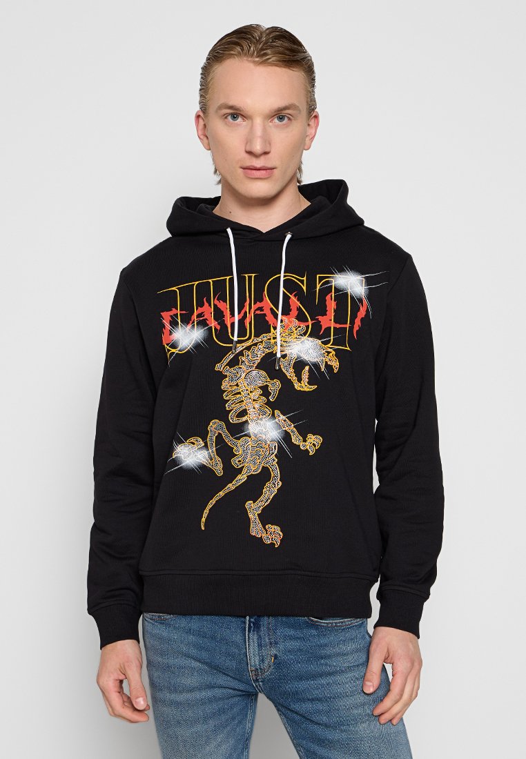 Just Cavalli Hoodie zwart