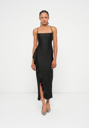 WEDDING GRACE RUFFLE MAXI - Svečana odjeća - black