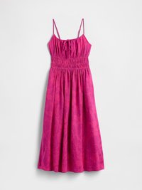 TIE FRONT MAXI  - Denní šaty - pink floral
