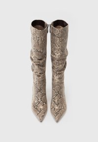 Tamaris Laarzen - beige snake