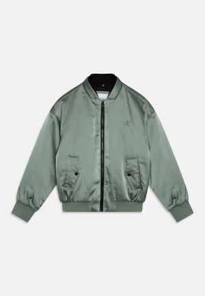 SHINY - Bomberjacke - meteor green