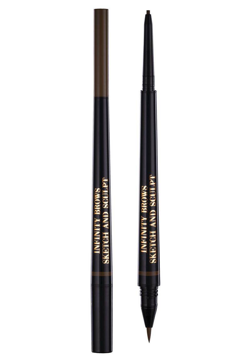 LH cosmetics INFINITY POWER BROWS - SKETCH AND SCULPT LIQUID LINER & PENCIL - Wenkbrauwpotlood - auburn