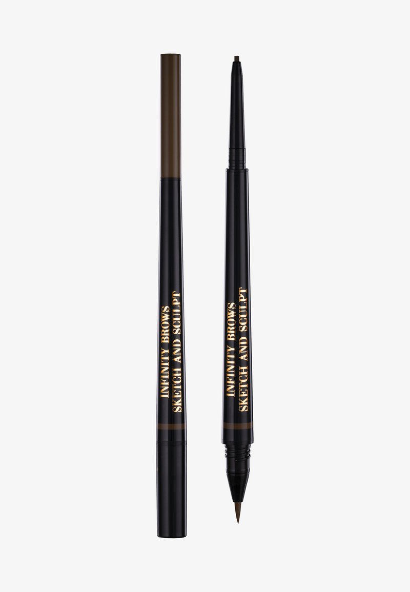 LH cosmetics INFINITY POWER BROWS - SKETCH AND SCULPT LIQUID LINER & PENCIL - Eyebrow pencil - auburn