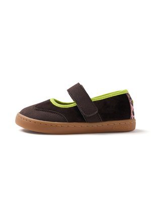 Gioseppo, GIOSEPPO BAREFOOT SPORTS BALLET FLATS 80574 - Bailarinas con hebilla - chocolate