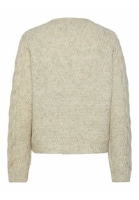 Pieces PCNINA LS O-NECK BC - Camisola - birch