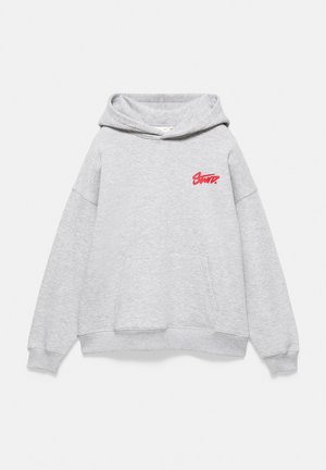 PULL&BEAR, STWD - HOODIE - Sweat à capuche - grey marl