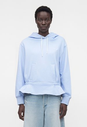 Stine Goya CINCHED WAIST - Majica s kapuljačom - brunnera blue