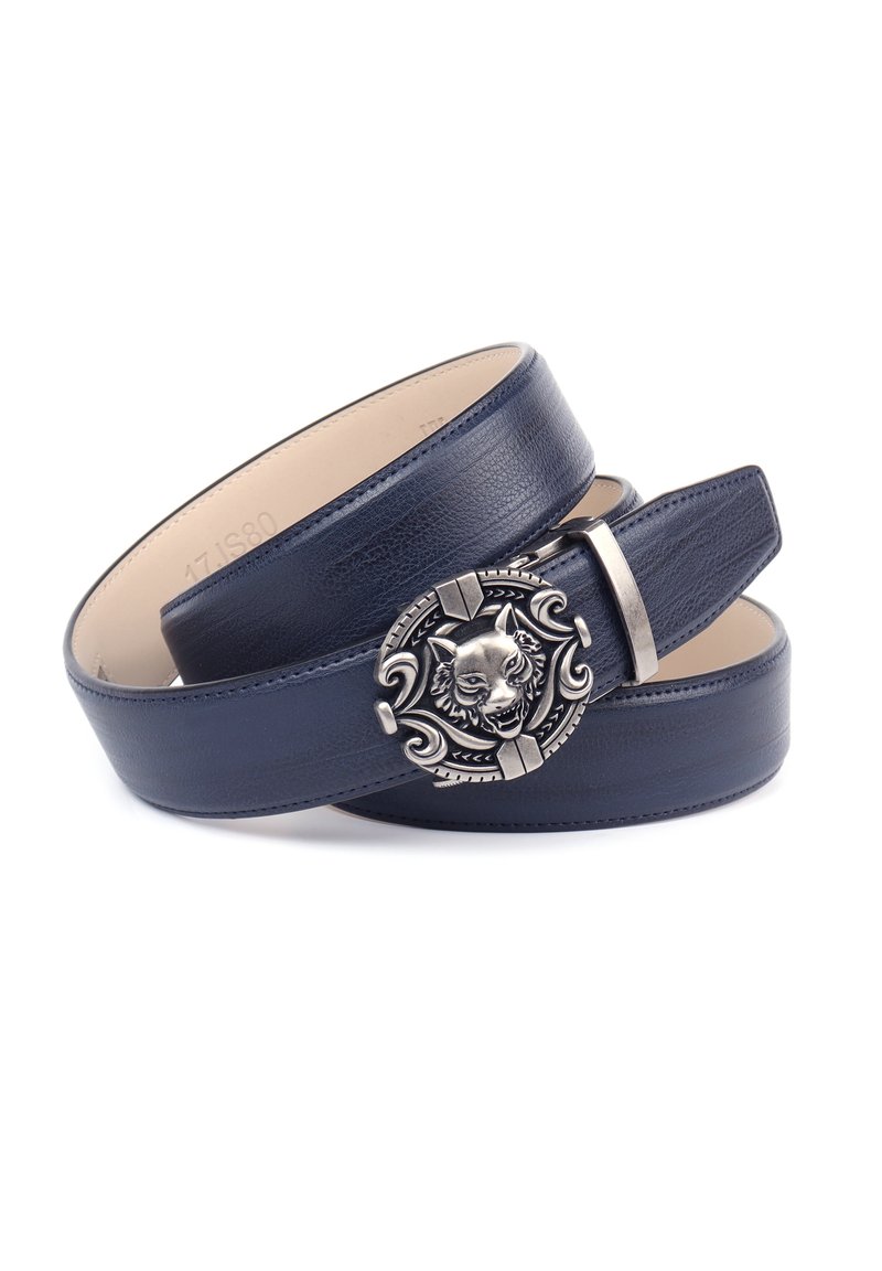 Herren Gürtel klassisch | Anthoni Crown AUTOMATIK Gürtel blue/blau - UH95647 Herren Gürtel klassisch | Anthoni Crown AUTOMATIK Gürtel blue/blau - UH95647