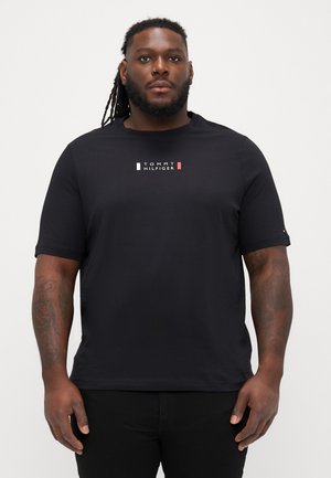 BRAND LOVE SMALL CENTER TEE - Μπλουζάκι με στάμπα - black