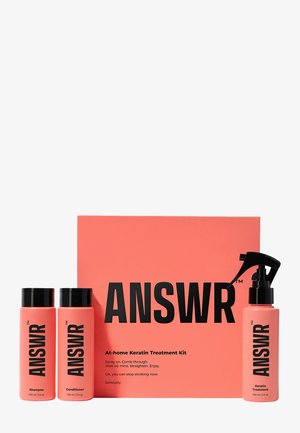 ANSWR AT-HOME SMOOTHING TREATMENT KIT - Zestaw do włosów