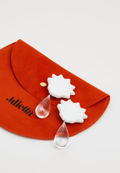 JULIETTA ISOLA BELLA EARRINGS - Σκουλαρίκια - clear/white