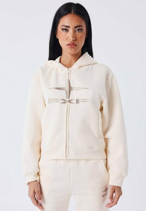 À CAPUCHE SLOWLY - Felpa con zip - craie