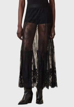 AllSaints ARRAN LACE - Gonna lunga - black