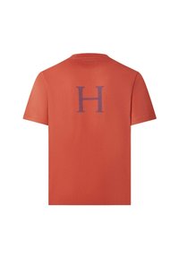 Hackett London HERITAGE RALLY UJK  - Triko s potiskem - burnt orange