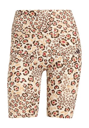 adidas Performance, ADIDAS X FARM RIO BIKE SHORTS - Tights - ecru tint/shadow brown/multicolor