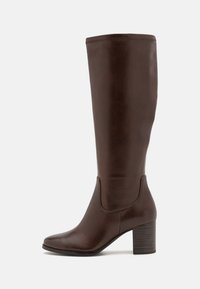 Marco Tozzi Bottes - cafe/marron foncé - ZALANDO.FR