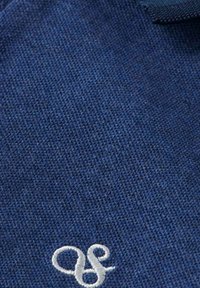 Scotch & Soda SOLID MELANGE REGULAR FIT - Polo - dunkelblau