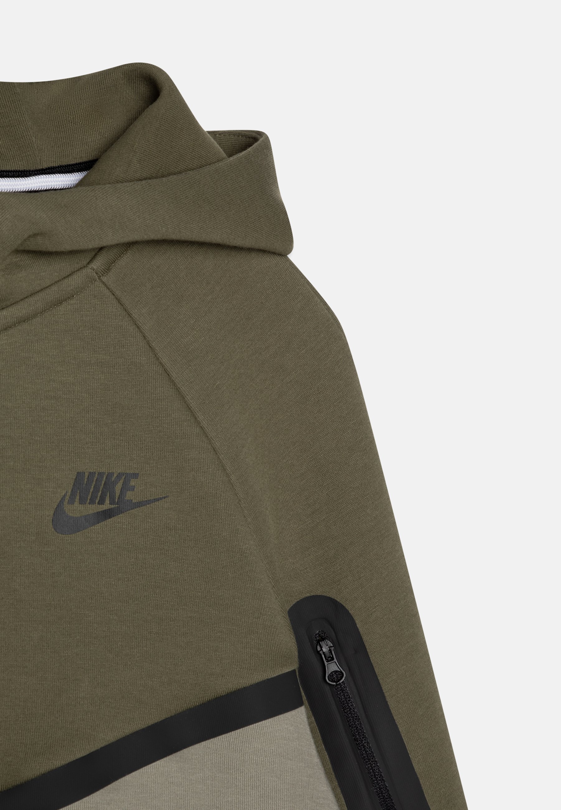 NIKEテック カーキ Nike Lightweight Tech Fleece Men's Full Zip Hoodie Mica