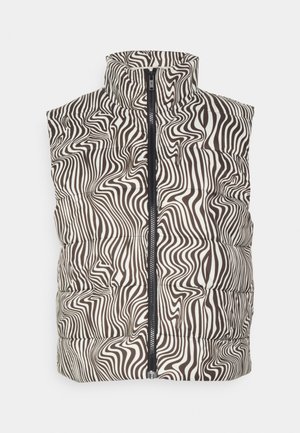 NMMARIA VEST  - Smanicato - dark brown