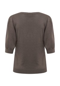 Culture CUPINNIE ANNEMARIE SS VNECK - T-shirt - bas -  melange