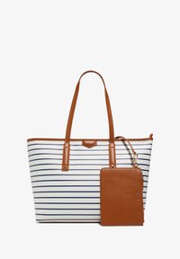 ALDO ADADER Handbag nautical/off-white Zalando