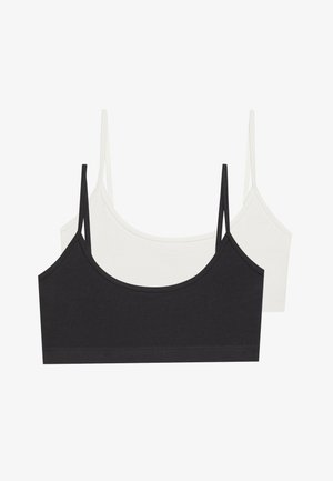 2 PACK - Biustjė - black/white