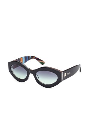 Solbriller - glossy black smoke gray