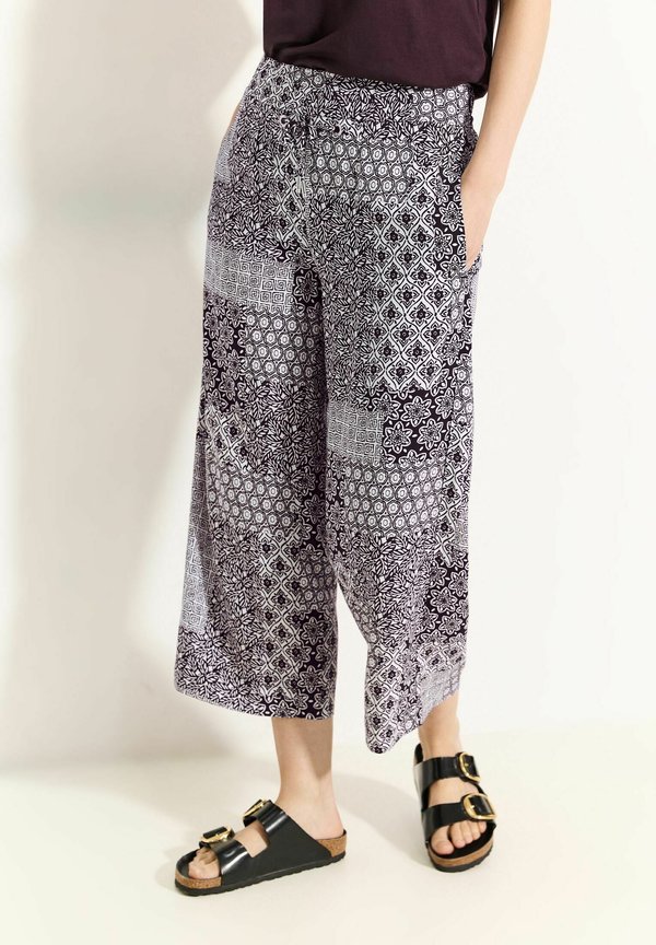 PATCHWORK  - Stoffhose - rot