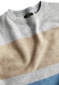 Next FINE GAUGE STRIPED KNITTED JUMPER - Maglione - blue