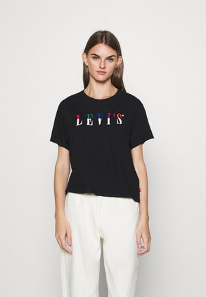 GRAPHIC VARSITY TEE - T-shirt imprimé - multicolor/black