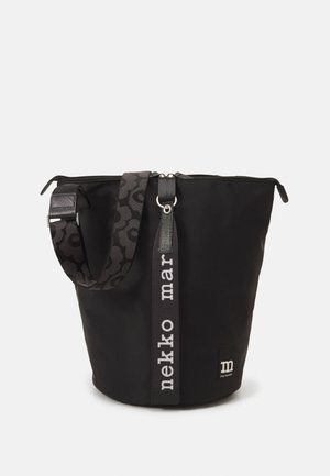 Marimekko ALL DAY BUCKET SOLID - Olkalaukku - black